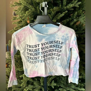 T&b cropped long sleeve 8/10